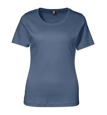 T -shirt - ID interlock weave, blue
