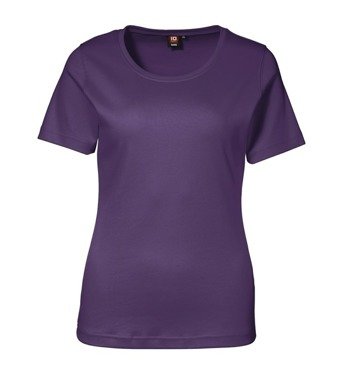 T -shirt - ID interlock weave, purple