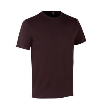 T-shirt Interlock, brand ID - Dark burgundy