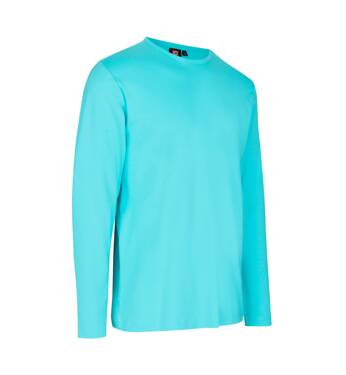 T-shirt Interlock, long sleeve, brand ID - Mint