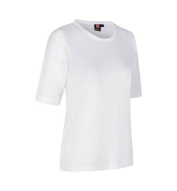 T-shirt PRO Wear, half sleeve, women's, ID brand - White