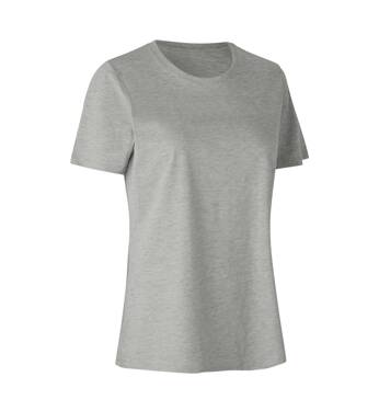 T-shirt, ecological, women's, ID brand - Light Grey Melange