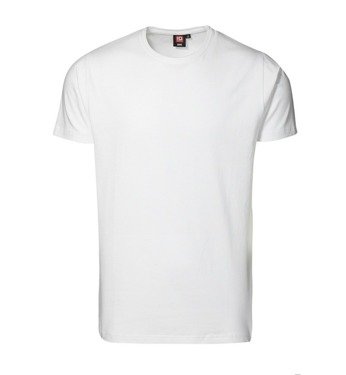 T-shirt with ID stretch, white