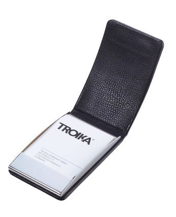 TROIKA business card case midnight style