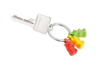 TROIKA keychain haribo trio