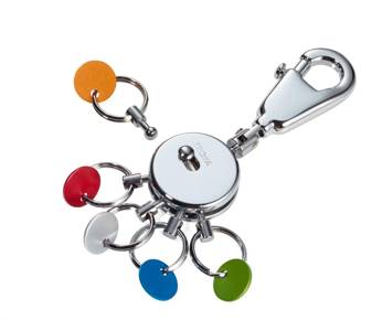 TROIKA keychain patent/color.