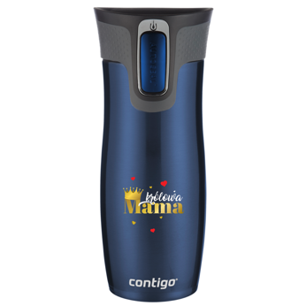 Thermal Mug Contigo West Loop 2.0 470 ml - Monaco blue - Queen Mom