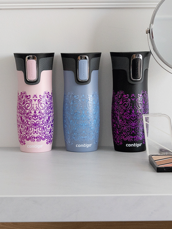 Thermal Mug Contigo West Loop 2.0 470ml „Glamour Blue”