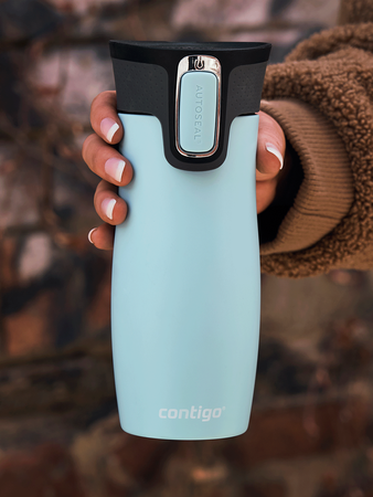 Thermal Mug Contigo West Loop 2.0 470ml Iced aqua