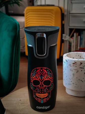 Thermal Mug Contigo West Loop 470 ml - black matt - Catrina