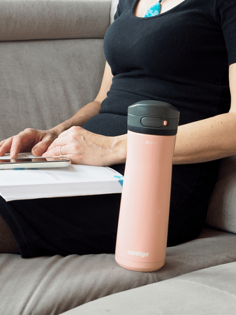 Thermal Water Bottle Contigo Jackson Chill 2.0 590ml Pink