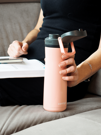 Thermal Water Bottle Contigo Jackson Chill 2.0 590ml Pink