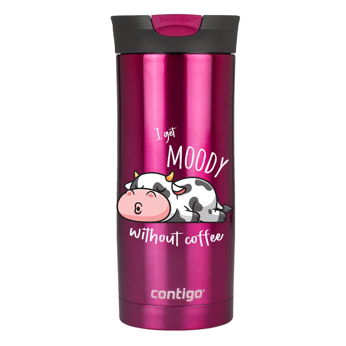 Thermal cup Contigo Huron 470ml - Vivacious Moody Cow