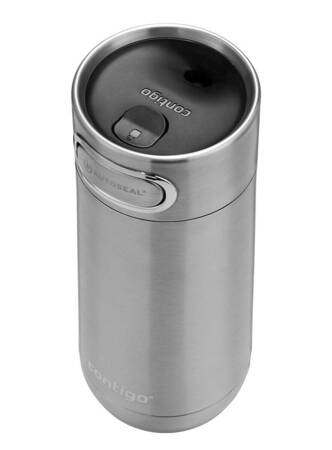 Thermal mug Contigo Luxe Autoseal 360 ml with custom inscription - engraved - Stainless Steel