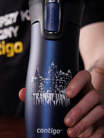 Thermal mug Contigo West Loop 2.0 470 ml - Monaco blue - Transylwania