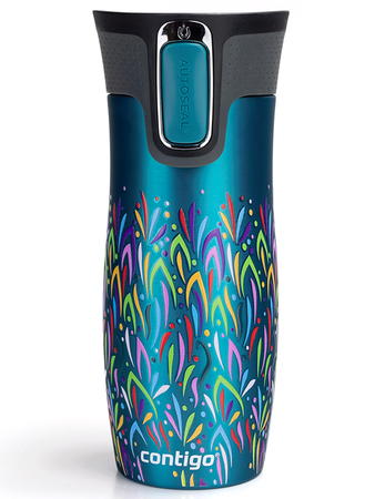 Thermal mug Contigo West Loop 2.0 470ml - Flores - Biscay Bay