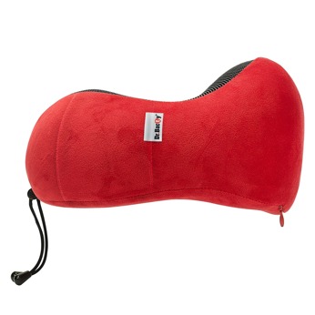 Travel cushion on the neck Dr. Bacty - red. Plus ear plugs and eye band