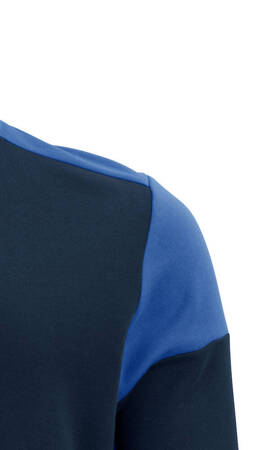Two-tone Prime Crewneck sweatshirt by Printer brand - Navy blue - light blue.