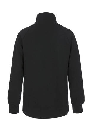 Unbuttoned Anzac Fz Collar D.A.D Sweatshirt - Black.