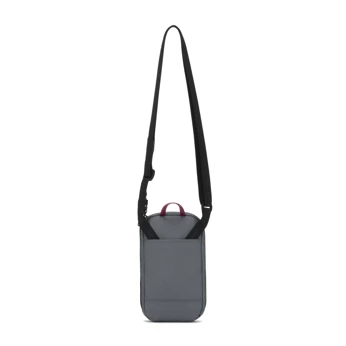 Urban anti-theft shoulder bag Pacsafe RFIDsafe Tech crossbody - steel