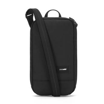 Urban anti-theft shoulder bag Pacsafe RFIDsafe - black