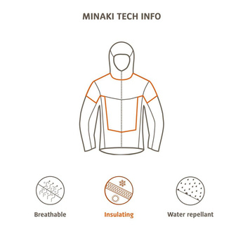 Vaude Minaki Light male insulated jacket - black