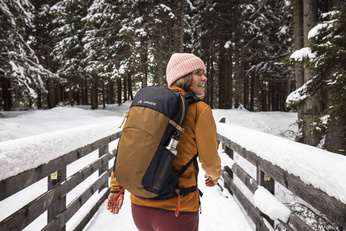 Vaude Wizard 18+4 tourist backpack - red