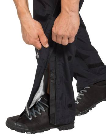 Vaude Yaras III men's rain pants - black