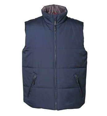 Vest with thermal lining navy