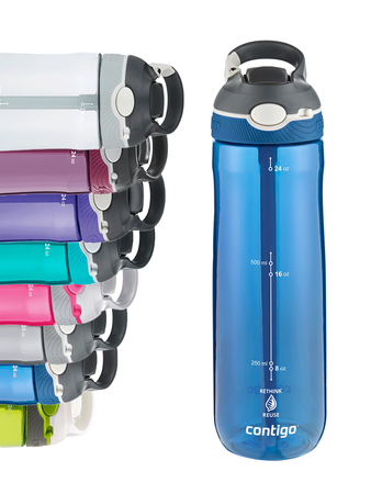 Water bottle Contigo Ashland 720ml - Monaco/Grey