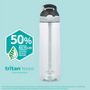Water bottle Contigo Ashland 720ml - Sangria/White