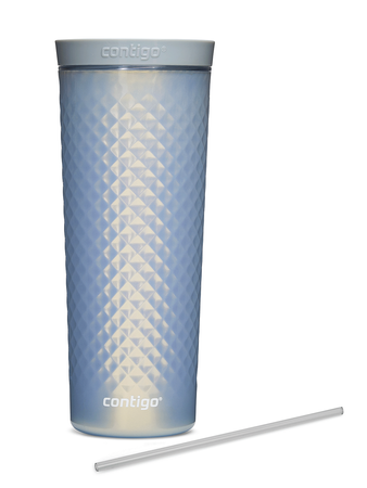 Water mug with straw Contigo AutoClose Tumbler 590 ml - Macaroon