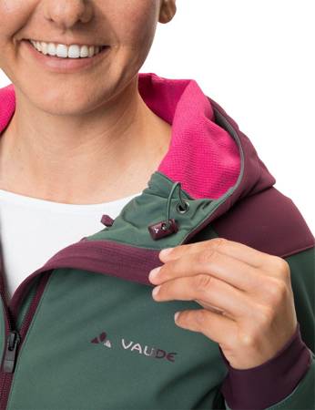 Waterproof jacket women's Vaude Qimsa - Green