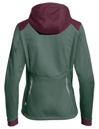 Waterproof jacket women's Vaude Qimsa - Green