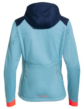 Waterproof jacket women's Vaude Qimsa - blue