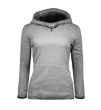 Woman Urban Hoodie Gray Melange