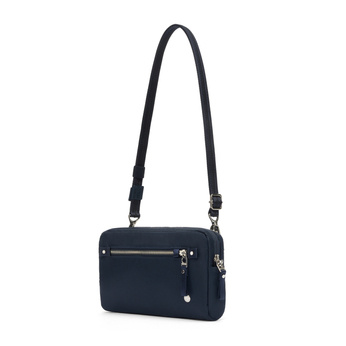 Women's 3-in-1 Pacsafe W handbag - navy blue