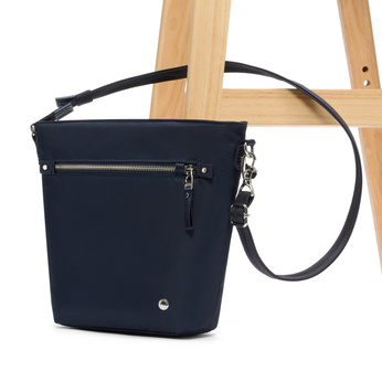 Women's anti-theft Pacsafe W handbag - navy blue