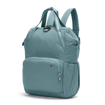 Women's anti-theft backpack Pacsafe Citysafe CX Econyl - mint green