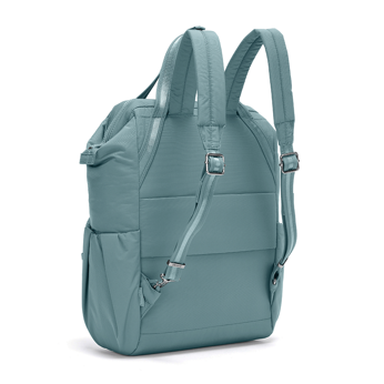 Women's anti-theft backpack Pacsafe Citysafe CX Econyl - mint green