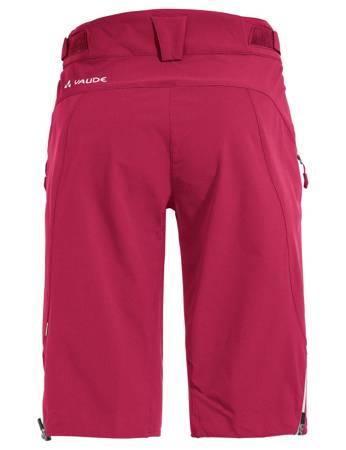 Women's bicycle shorts Vaude Moab IV - red