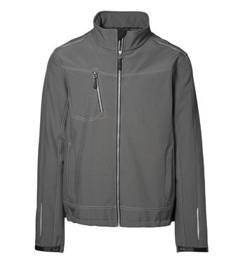 Worker Soft Shell Jacket Silver Gray