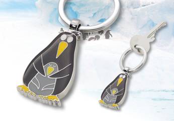 keychain TROIKA pinguin & pingu.