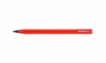 multifunctional pencil TROIKA construction endless - red.