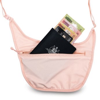 pacsafe coversafe® s80 secret travel body pouch - pink