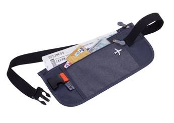 travel pouch with belt TROIKA safety belt.