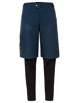 2 in 1 Multi -season Men's sports pants Vaude Moab - navy blue