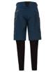 2 in 1 Multi -season Men's sports pants Vaude Moab - navy blue