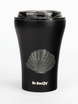 A cup for thermal coffee Dr. Bacty Apollo Seashell - black