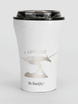 A multiplayer coffee mug of reusable Dr. Bacty Apollo Lodz - White